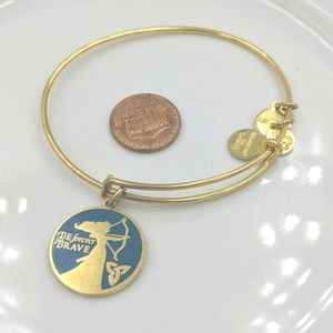 Alex and Ani Gold Disney Merida Be Brave Bracelet